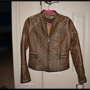 NEW 100% Vegan Leather Jacket